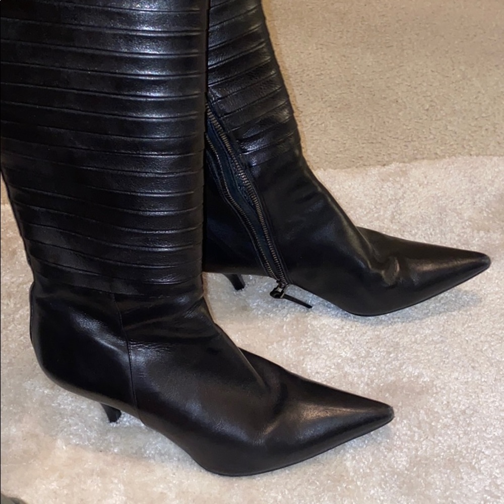 Hugo Boss black boots